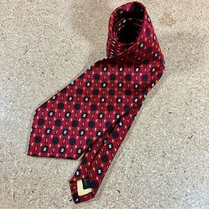 Robert Talbott Best Of Class Nordstrom Silk Tie Geometric Pattern--Made in USA